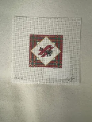 * SALE / J. Malahy Designs PLR4 Plaid Bi-Plane