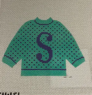 * Stitch-Its SI11S1- Letter Pullover- S
