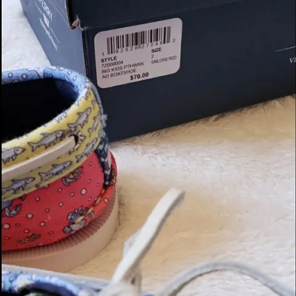 🆕️ Vineyard Vines Patchwork Sperry Boat Shoe