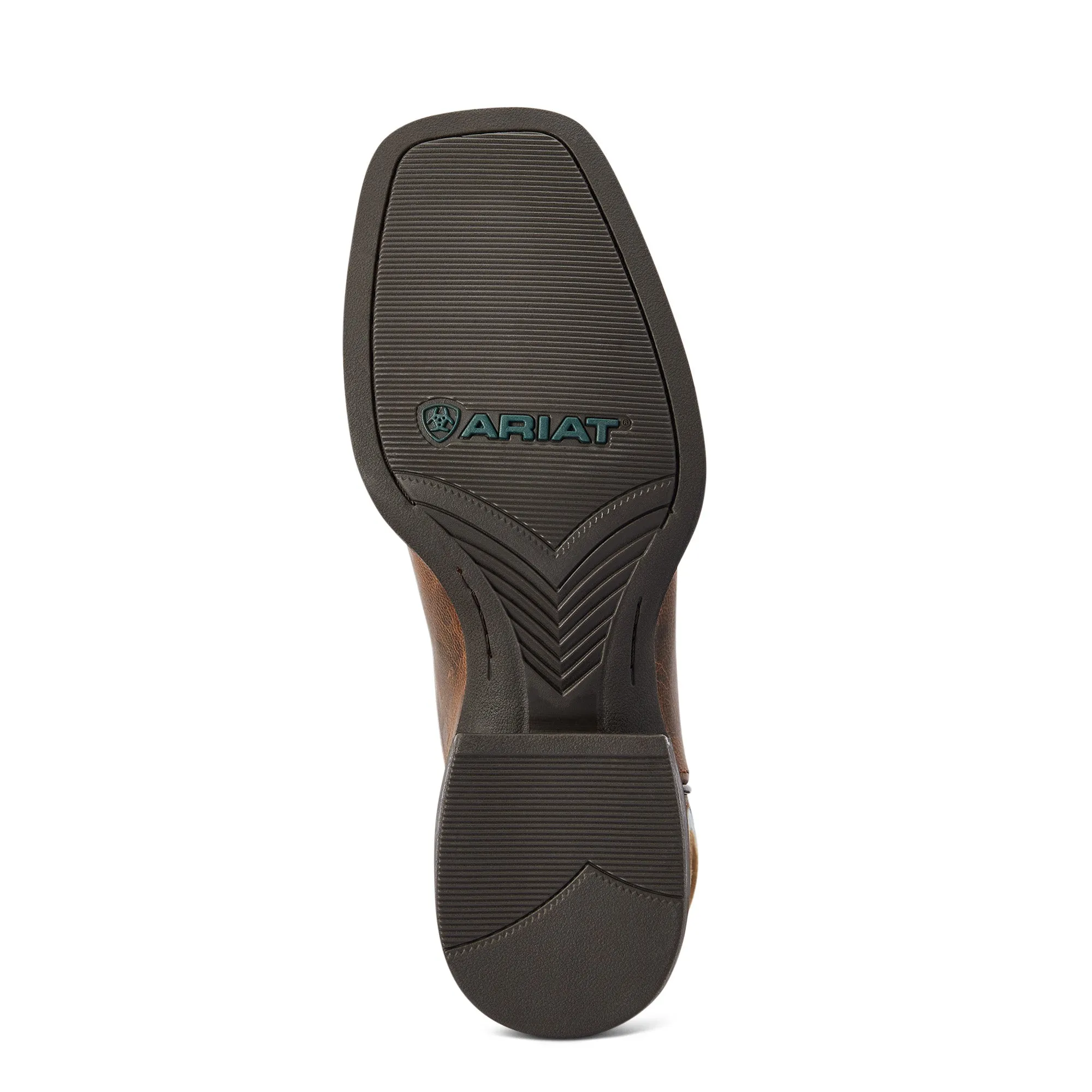 10042403 Ariat Mns Sport Rodeo Loco Brown/Roaring Turquoise