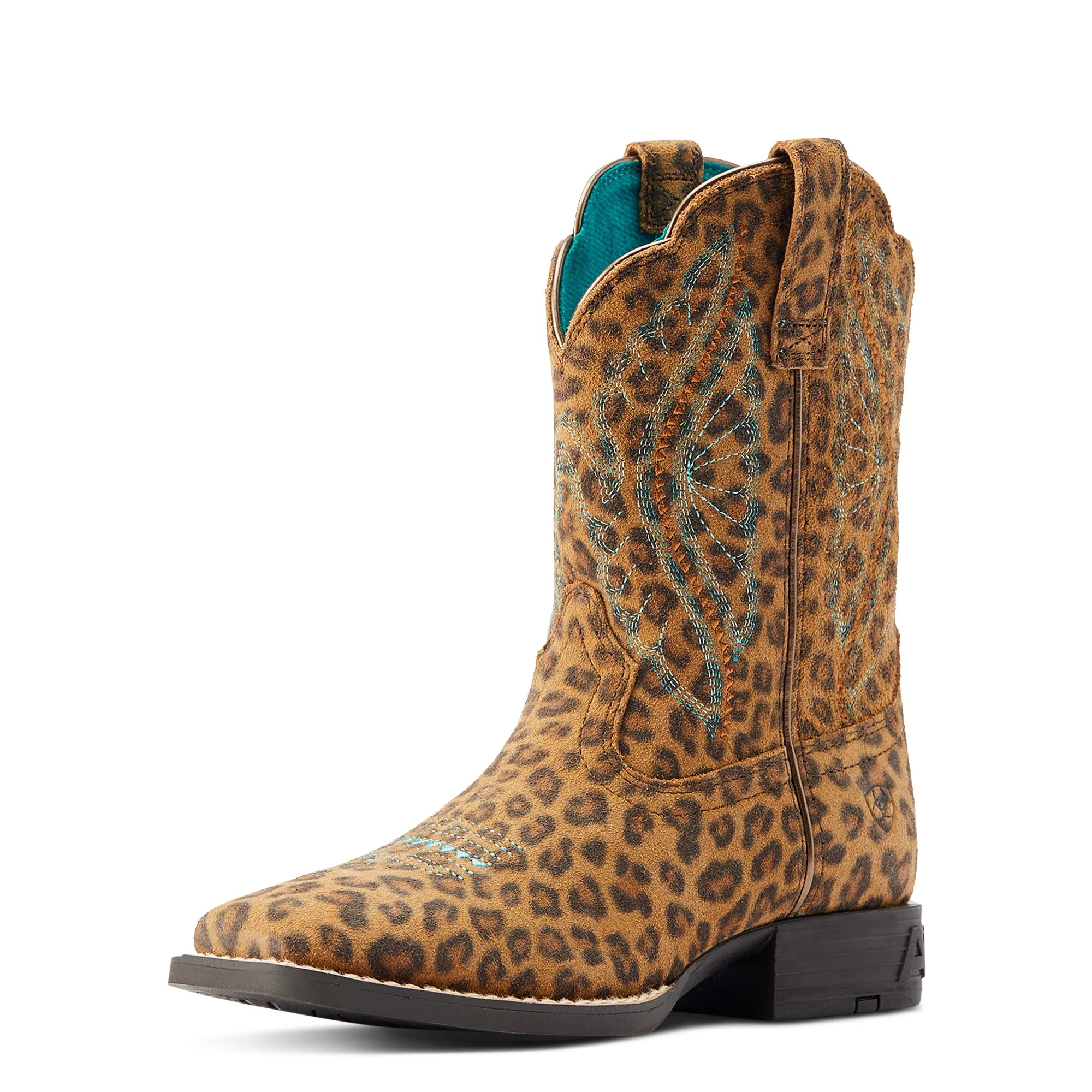 10044422 Ariat KDS Child Primetime Faded Leopard