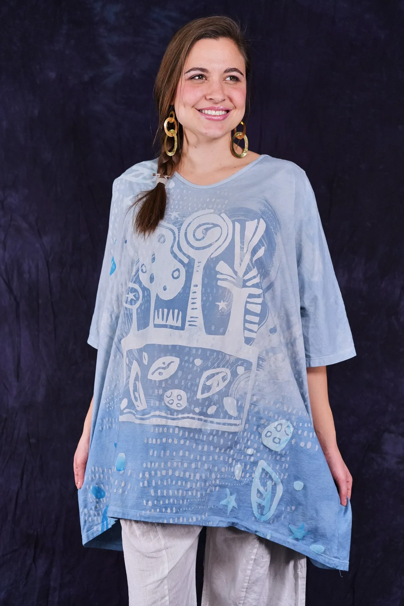 2358HD Tournesol Tee Summer Sky Lake-P