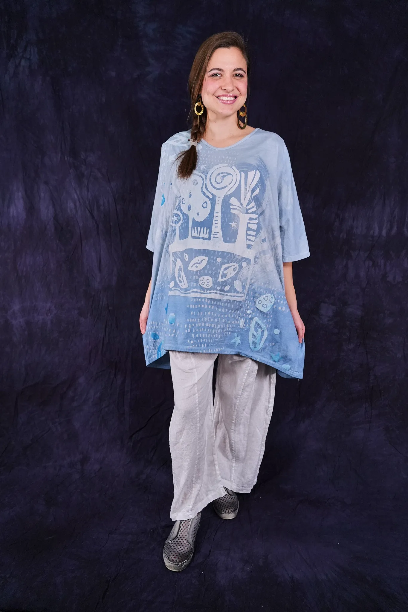 2358HD Tournesol Tee Summer Sky Lake-P