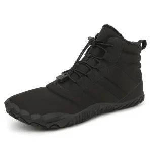 Ablanczoom Mens Womens Winter Outdoor Snow Boots Anti-Slip Warm Hiking Shoes