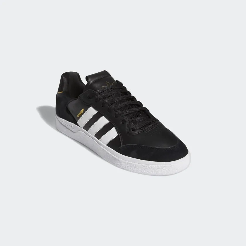 Adidas Tyshawn Low Shoe Core Black/Cloud White/Gold Metallic