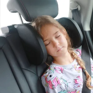 Adjustable Car Seat Head Support for Children and Adults