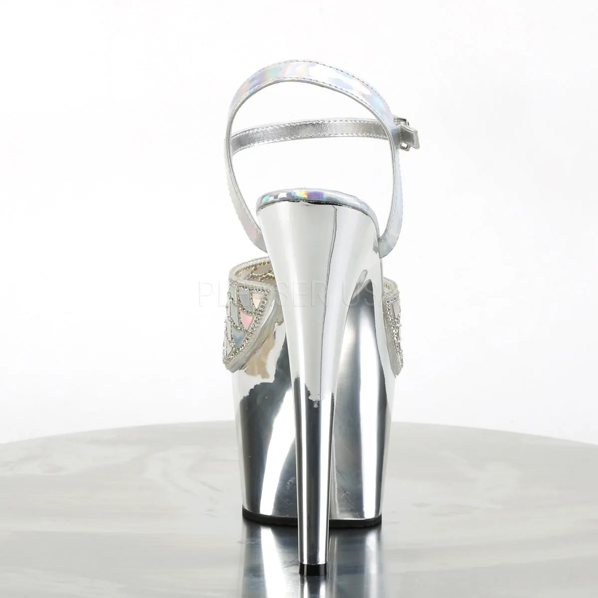 ADORE-709MMRS  Silver Hologram/Silver Chrome