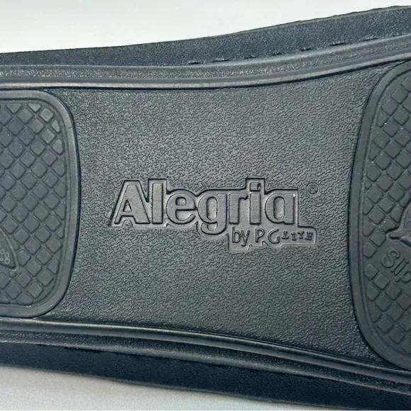 Alegria Alli Jet Luster Professional Shoe, 7.5 (38)