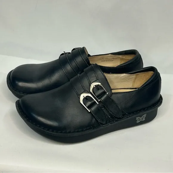 Alegria Alli Jet Luster Professional Shoe, 7.5 (38)