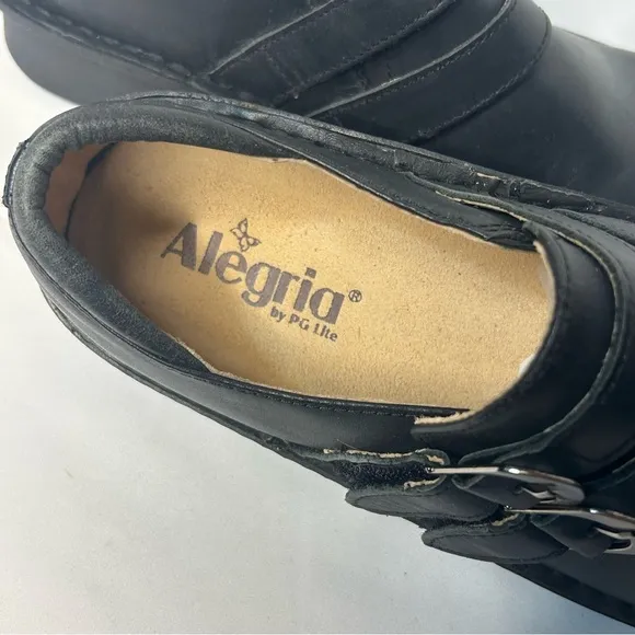 Alegria Alli Jet Luster Professional Shoe, 7.5 (38)