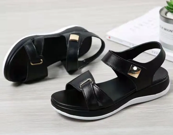 AMELIA | Comfortable Sandals For Wide Toe Cams