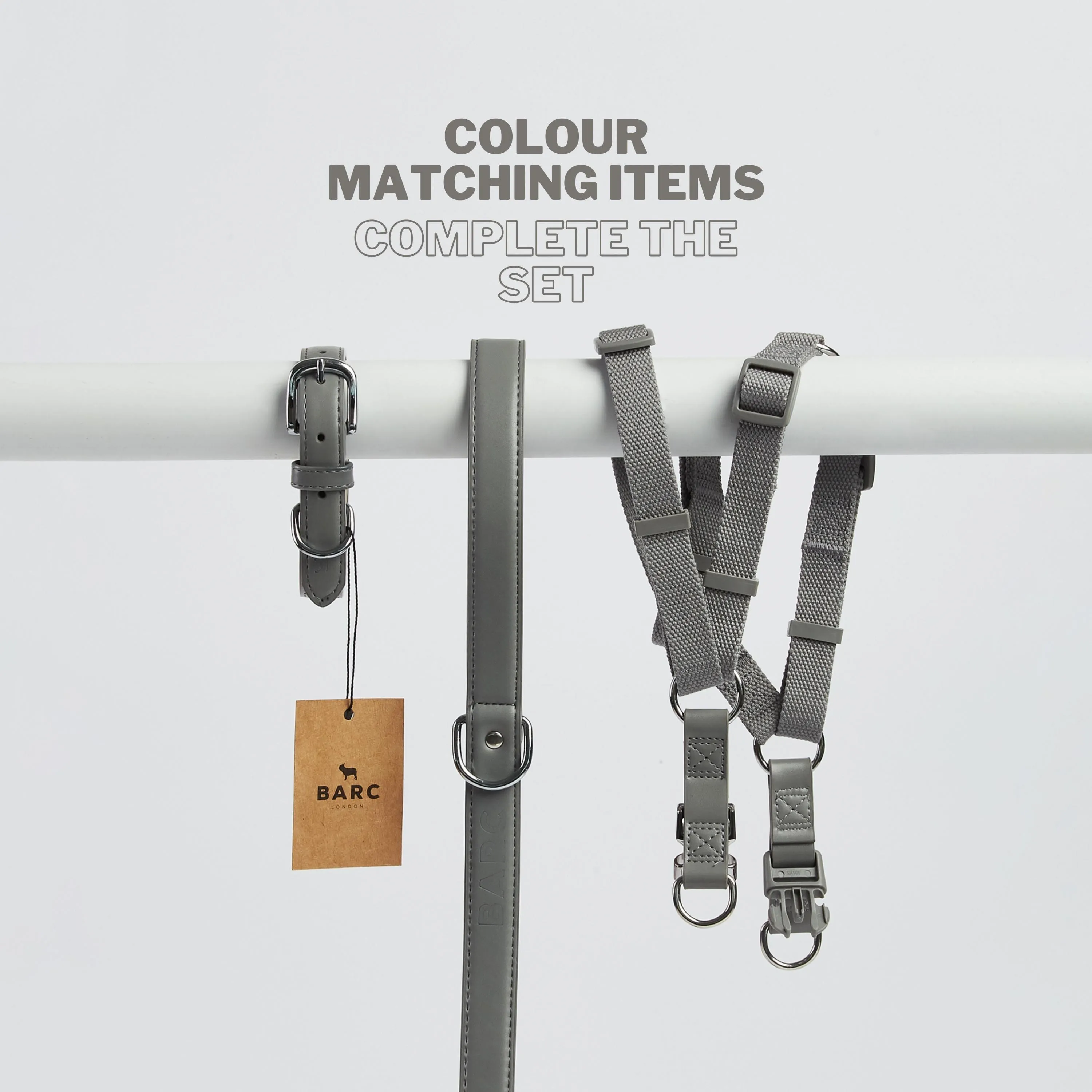 Ash Grey Dog Harness