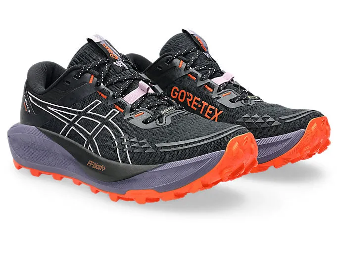 Asics Gel Trabuco 13 GTX (B Width) - Black/Light Ube (Womens)