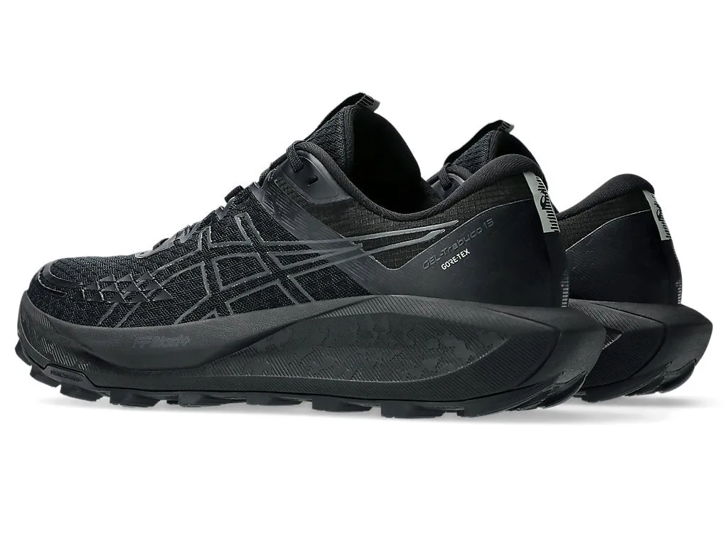 Asics Gel Trabuco 13 GTX (D Width) - Black/Graphite Grey (Mens)