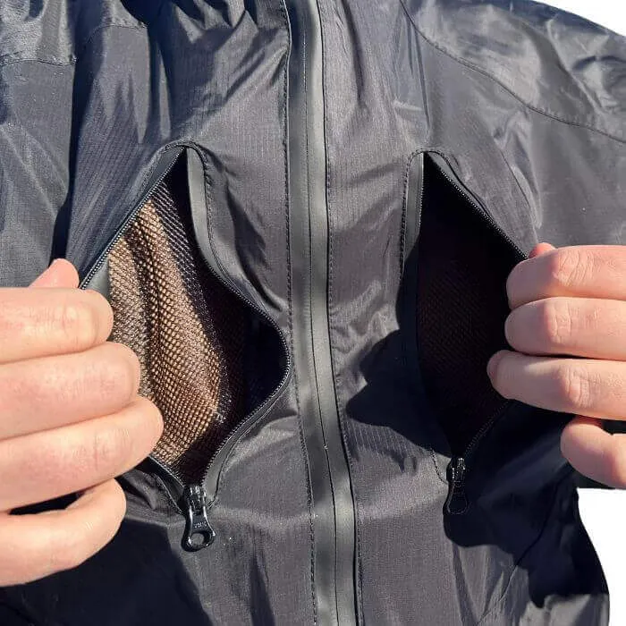 [B] Women's Rain Jacket Superlite OUTLET – Large Pit Zips