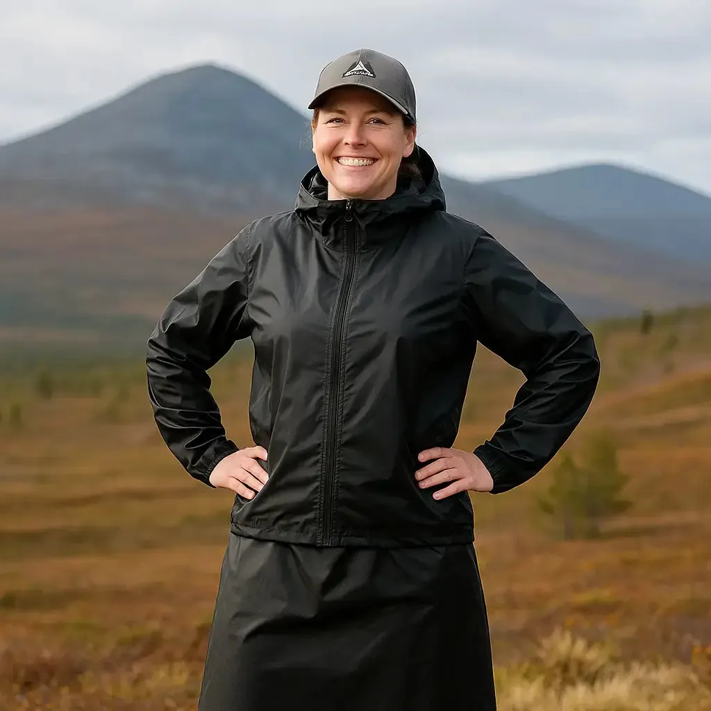 [B] Women's Rain Jacket Superlite OUTLET – Large Pit Zips