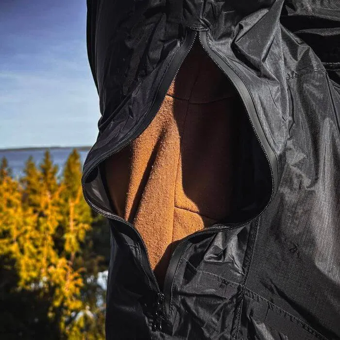 [B] Women's Rain Jacket Superlite OUTLET – Large Pit Zips
