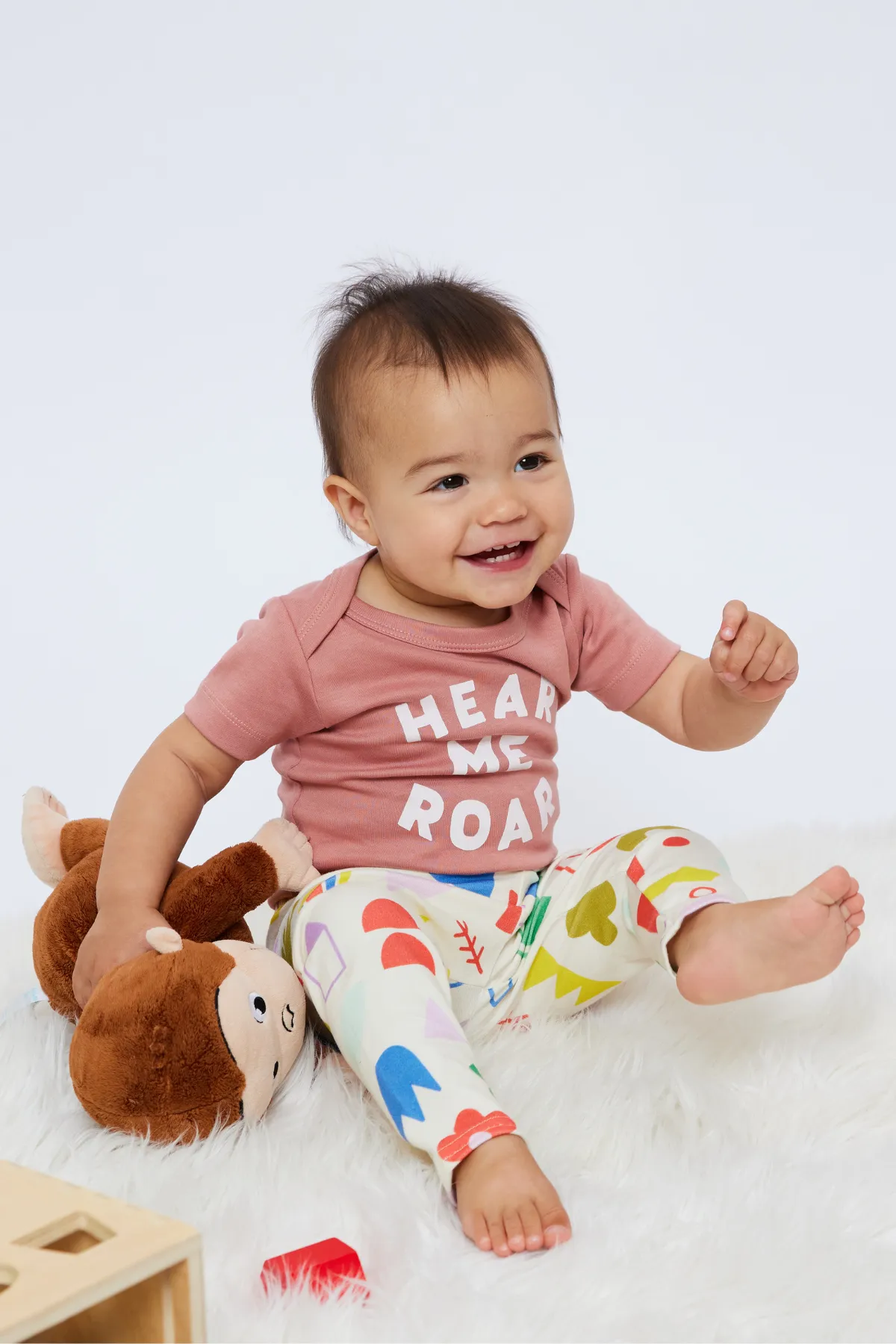 Baby & Kid Organic Leggings - Doodles
