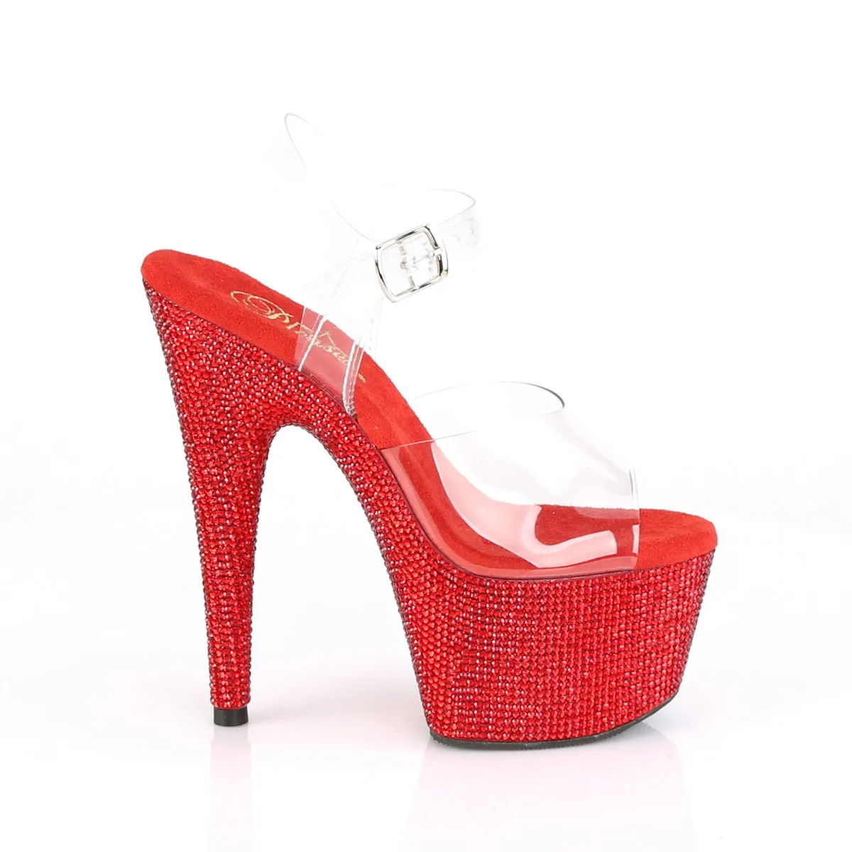 BEJEWELED-708DM  Clear/Red RS