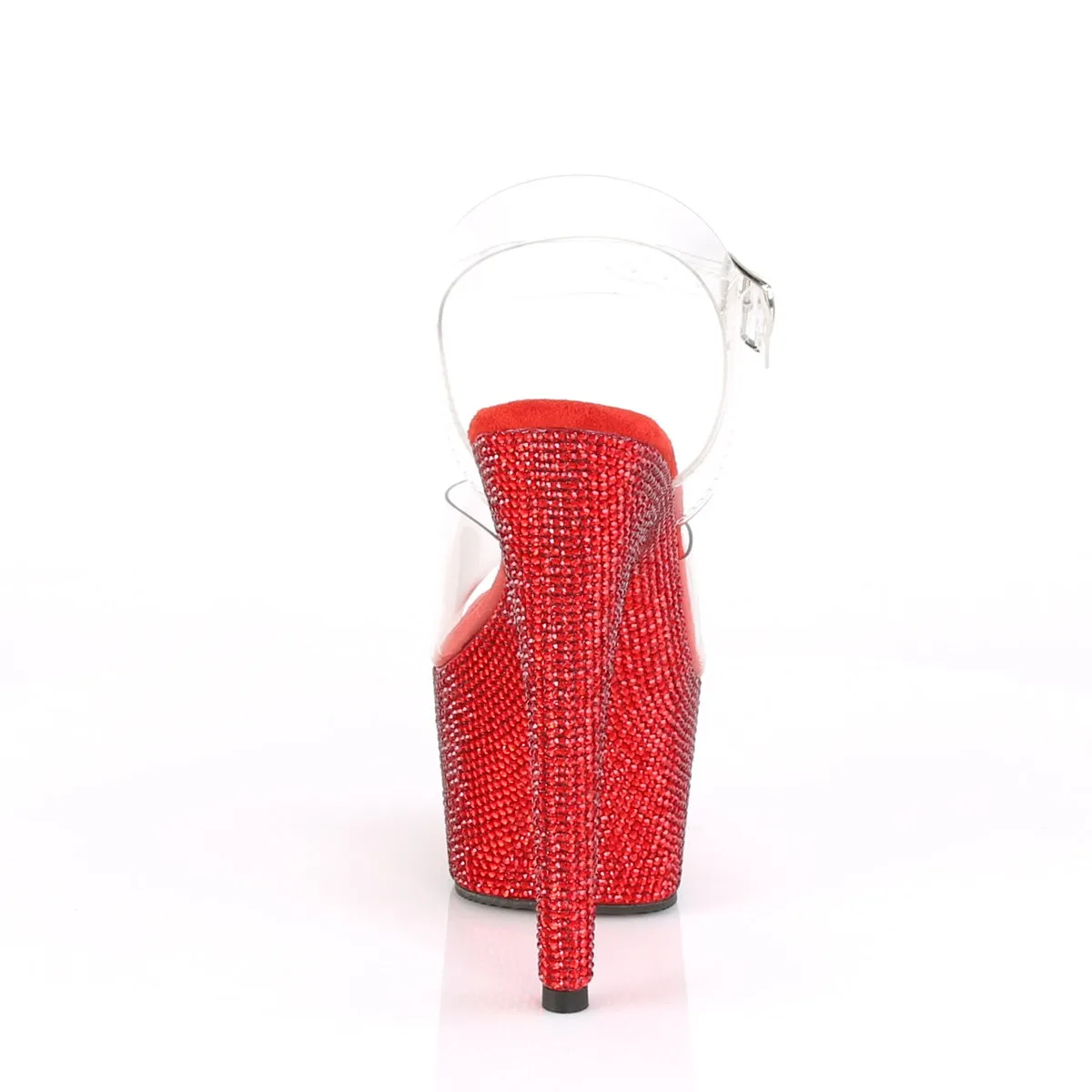 BEJEWELED-708DM  Clear/Red RS