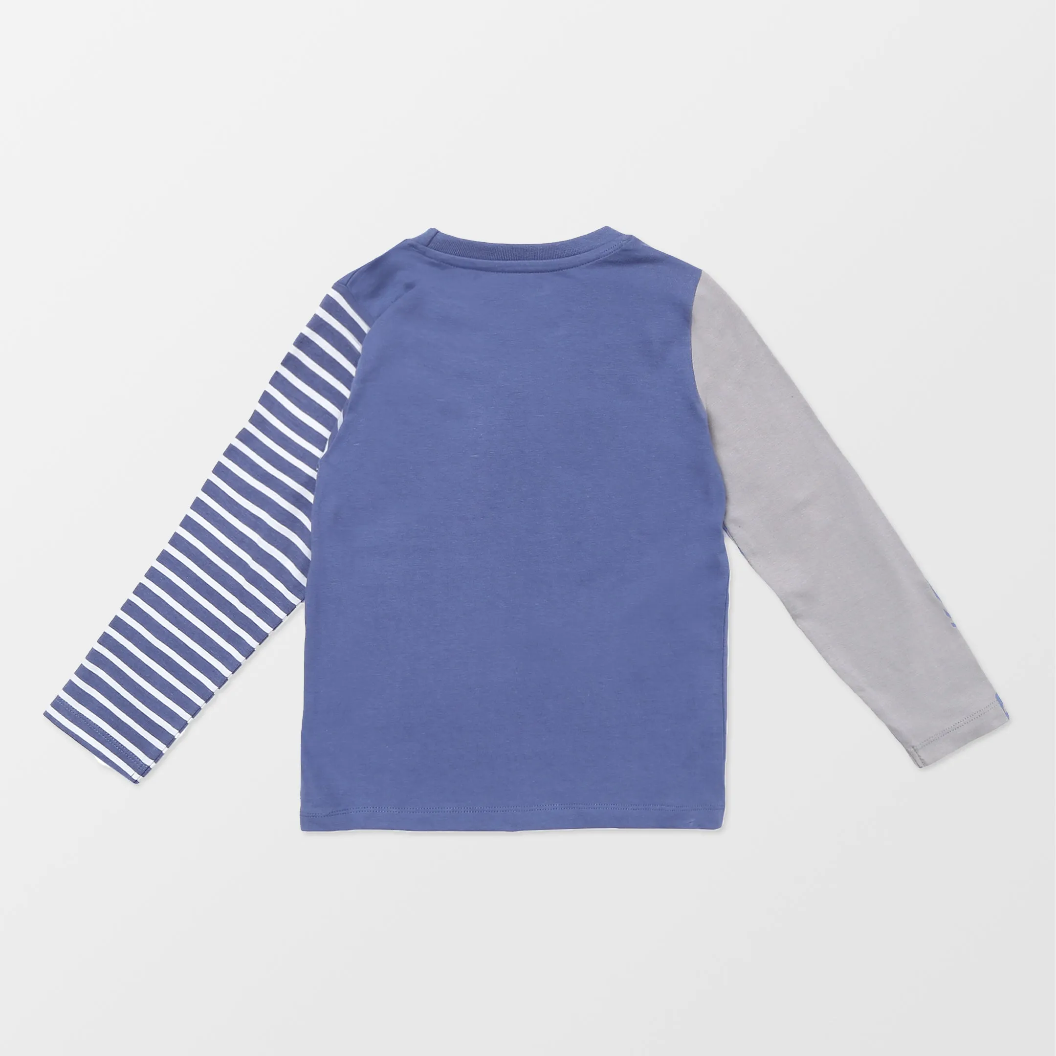 Blue Leopard Applique Top