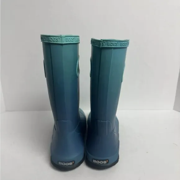 Bogs Rain Boot Blue Size 3 M Big Kid