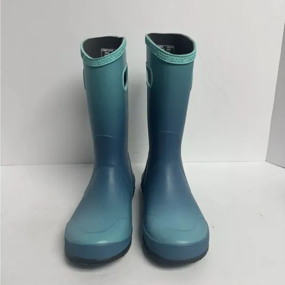 Bogs Rain Boot Blue Size 3 M Big Kid