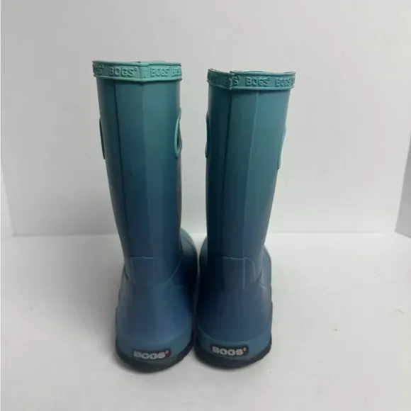 Bogs Rain Boot Blue Size 3 M Big Kid