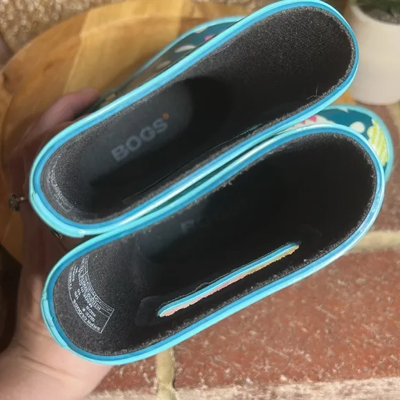 Bogs Rain Boots Youth Kids', Clouds size 10