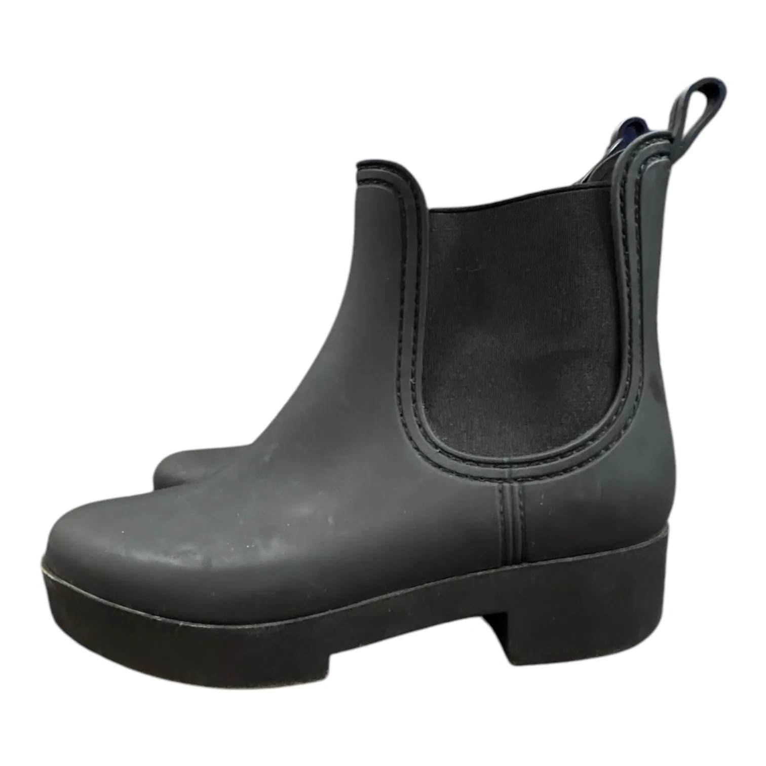 Boots Rain By Jeffery Campbell In Black, Size:8