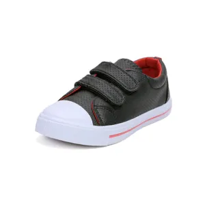 Boys and Girls Toddler Sneakers Navy PU - KKomForme