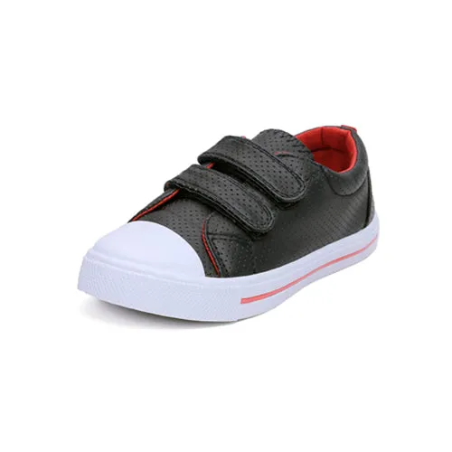 Boys and Girls Toddler Sneakers Navy PU - KKomForme