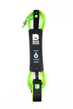 Bulldog 6ft Lime Ankle Surf Leash
