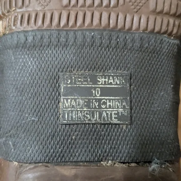 Cabela's Moss Brown Rain or Muck Boots Size 10