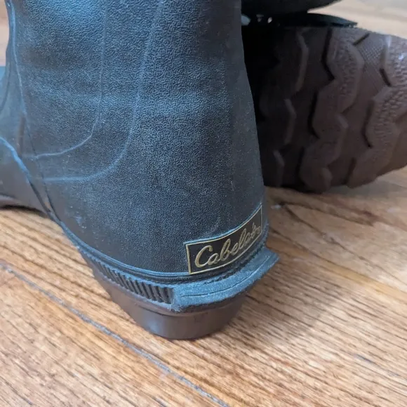 Cabela's Moss Brown Rain or Muck Boots Size 10