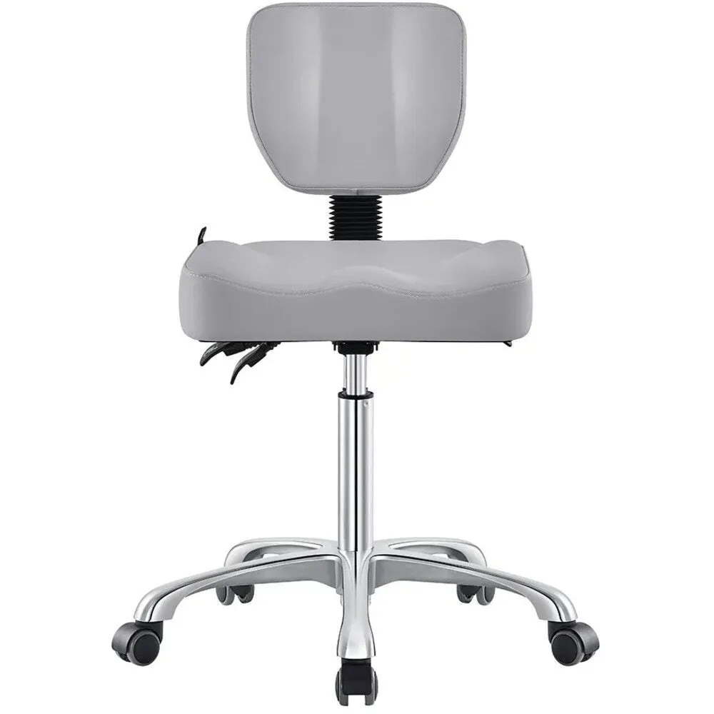 Cadence Medical Stool - LIGHT GREY by DIR Salon Furniture