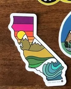 CALIFORNIA STICKER