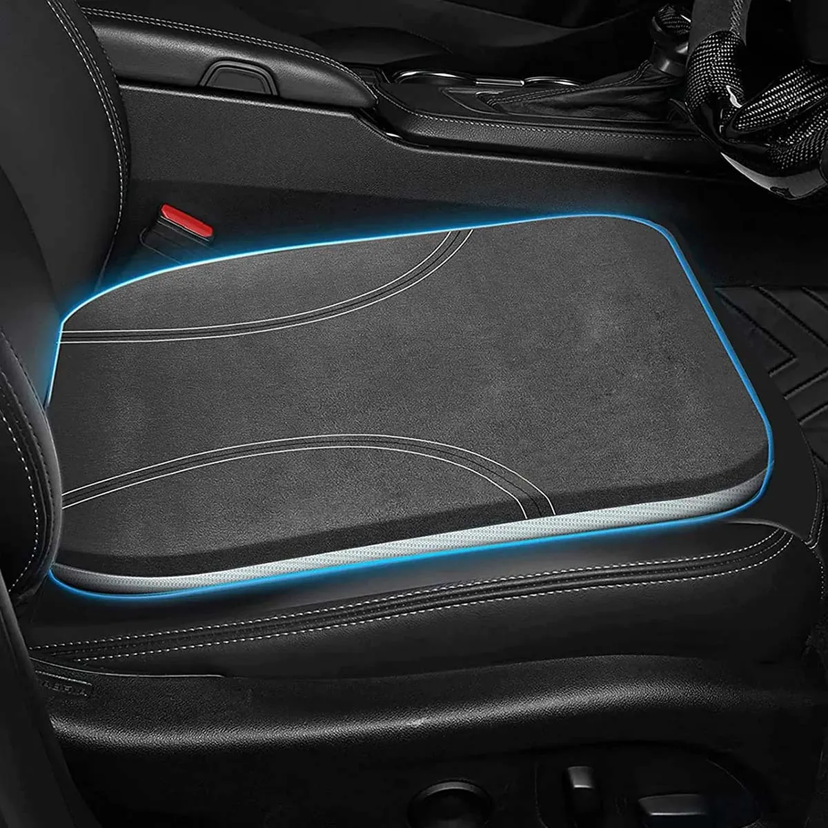 Car Seat Cushion, Custom Fit For Your Cars, Car Memory Foam Seat Cushion, Heightening Seat Cushion, Seat Cushion for Car and Office Chair MB19999
