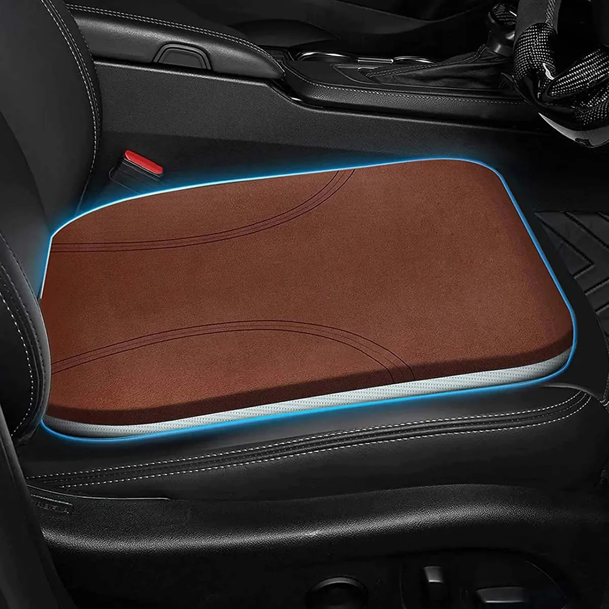 Car Seat Cushion, Custom Fit For Your Cars, Car Memory Foam Seat Cushion, Heightening Seat Cushion, Seat Cushion for Car and Office Chair MB19999
