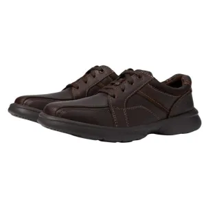 Clarks Mens Bradley Walk Shoe US 13M EU 47 Brown Leather Comfort NIB