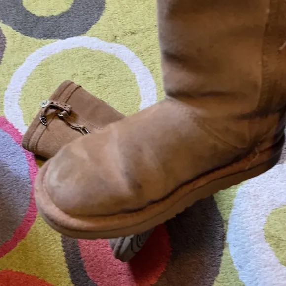 Combo UGG &amp; Hunter rain blue boots kids size 12