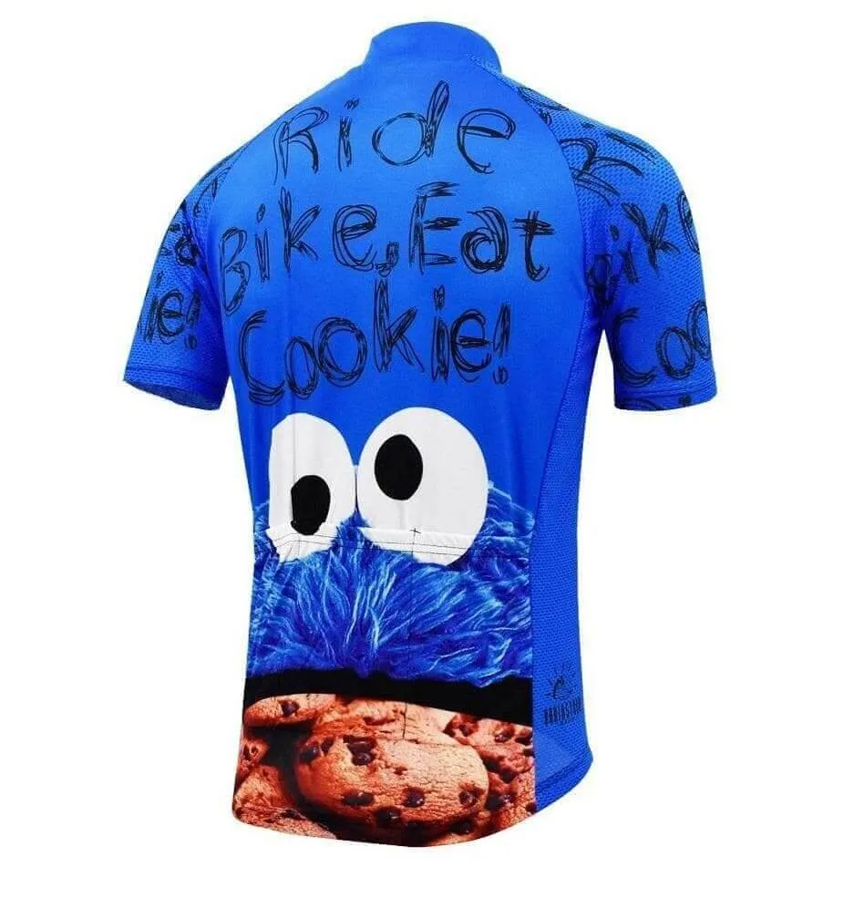 Cookie Monster - Ride, Bike, Eat Cookie! Cycling Jersey