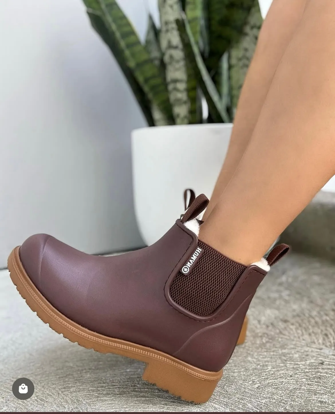 Cooma Rain Boots Chocolate