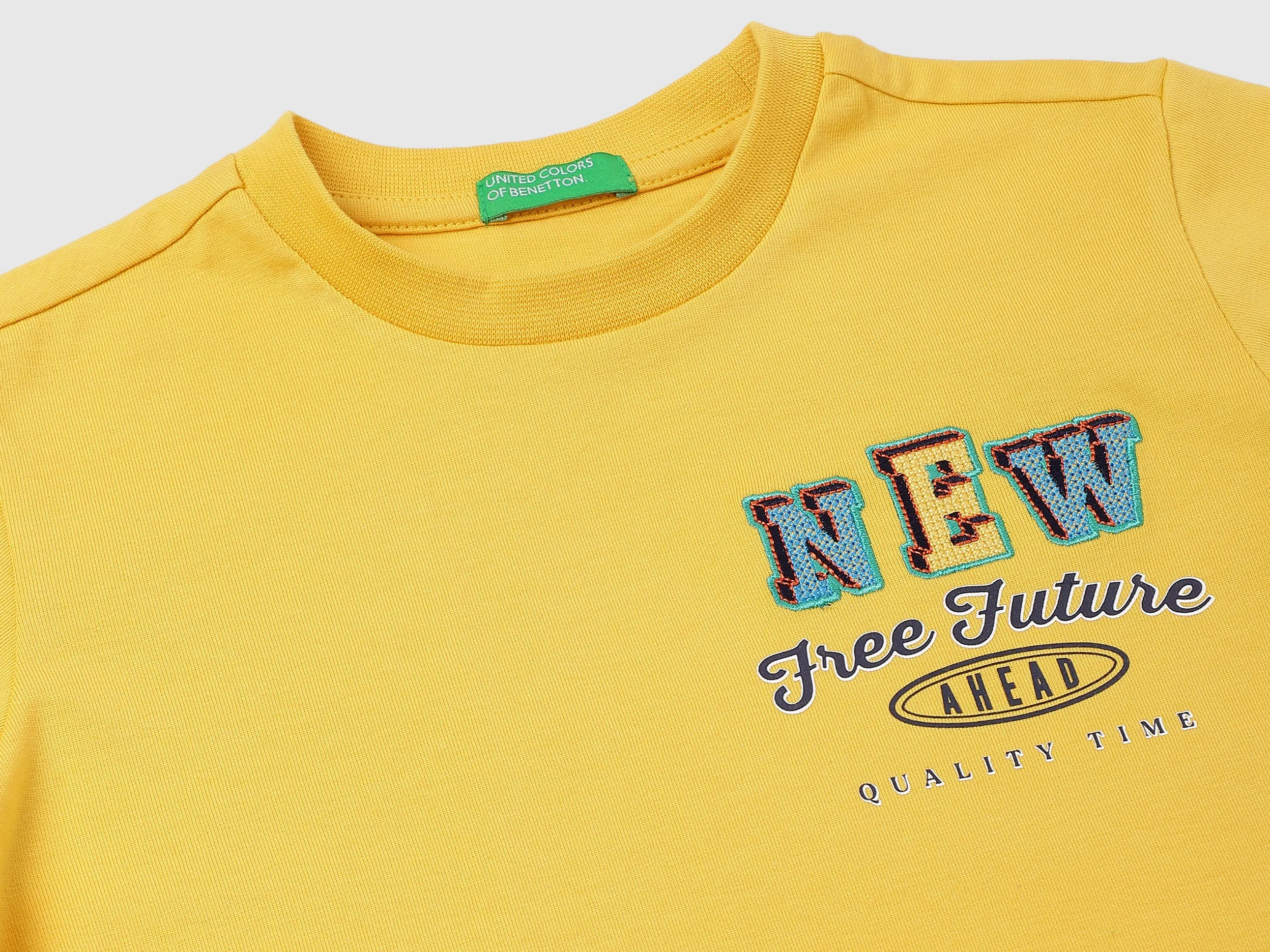 Cotton Printed Round Neck Boys T-shirts