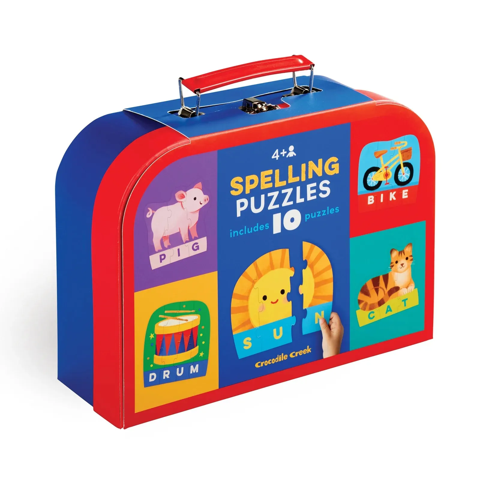 Crocodile Creek Spelling Puzzles (3 & 4 Letter)