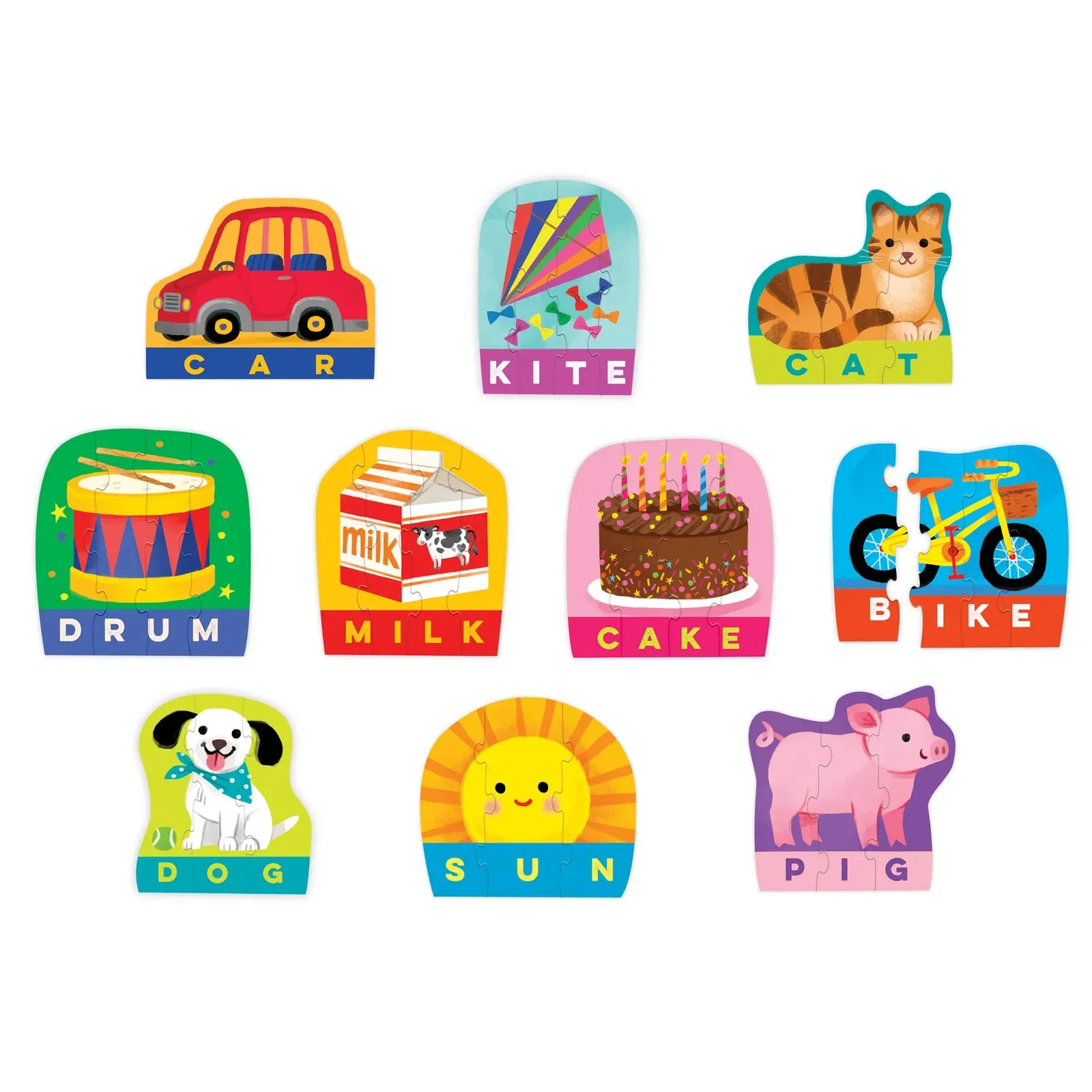 Crocodile Creek Spelling Puzzles (3 & 4 Letter)