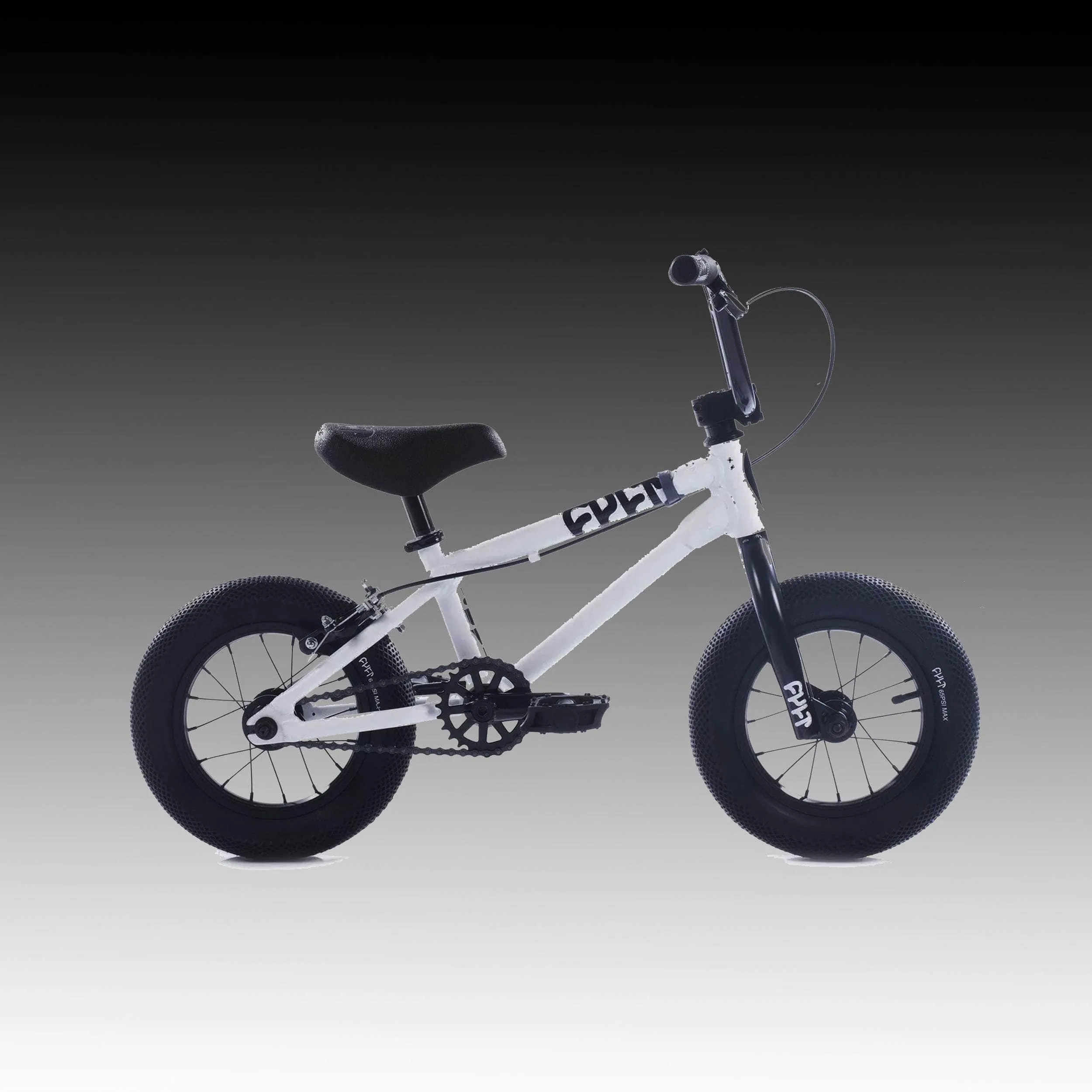 Cult 2025 Juvenile 12 Inch Bike White