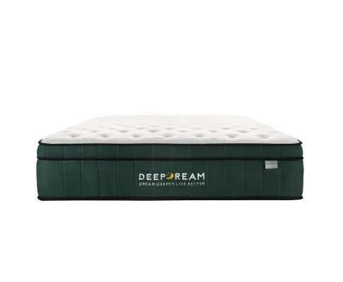 Deep Dream Green Tea Cool Gel Memory Foam Mattress 36cm 5 Zone