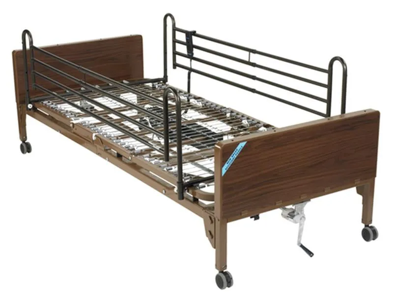 Delta Ultra Light Full Electric Hospital Bed with Full Rails - 1 Each