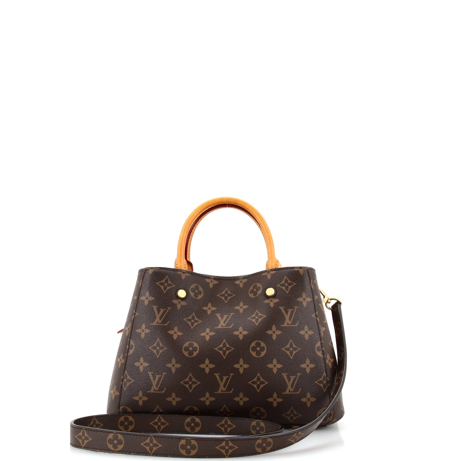 Designer Montaigne Handbag Monogram Canvas BB